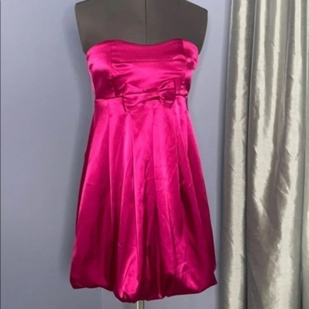 Ruby Rox dress Med strapless semi-formal Ruby rox